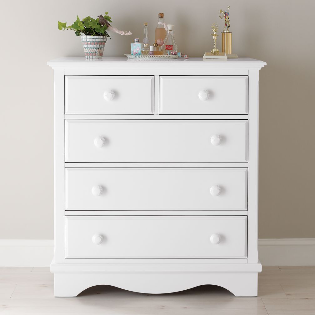 Walden 2-Over-3 Dresser (White)